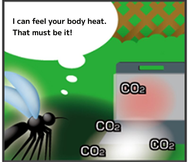 I can feel my body temperature too...it must be that!